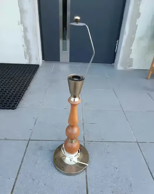 lampka biurkowa prl stara lampa stołowa nocna — praca twórcy xlo na Freshwall Marketplace