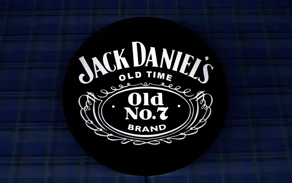 LED Neon JACK DANIELS, Logo 3D, Reklama, Baner, Szyld, Plafon, Prezent — praca twórcy Ledwords pl na Freshwall Marketplace