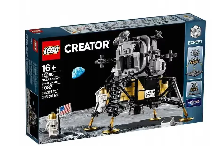 LEGO Creator Expert Lądownik Apollo 11 NASA 10266 Łódź — praca twórcy Maciek na Freshwall Marketplace