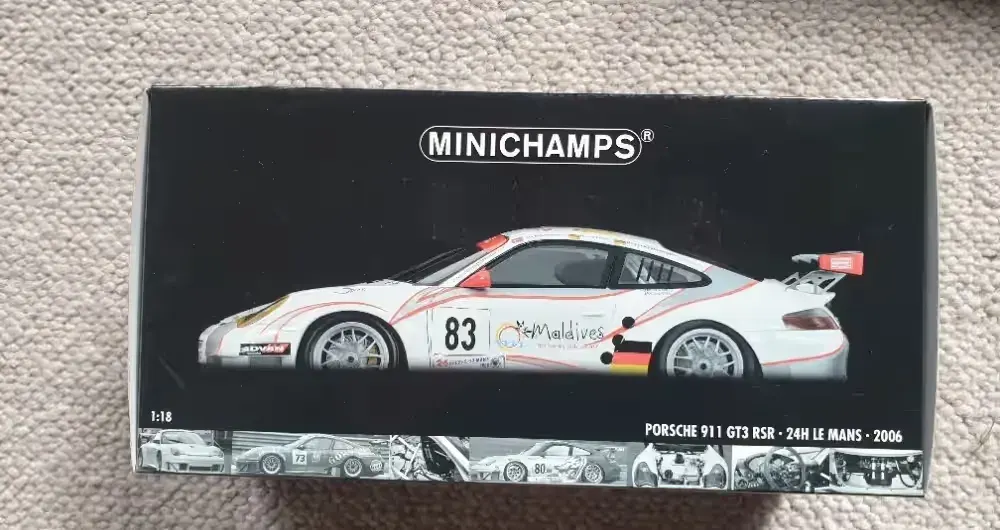 Minichamps 1/18 Porsche 911 Gt3 Rsr 24H Le Mans 2006 83 — praca twórcy maciej na Freshwall Marketplace