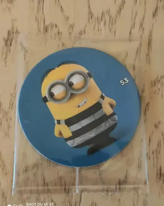 Minionki chipicao  tazo żeton kapsel specjalny — praca twórcy Natalia na Freshwall Marketplace