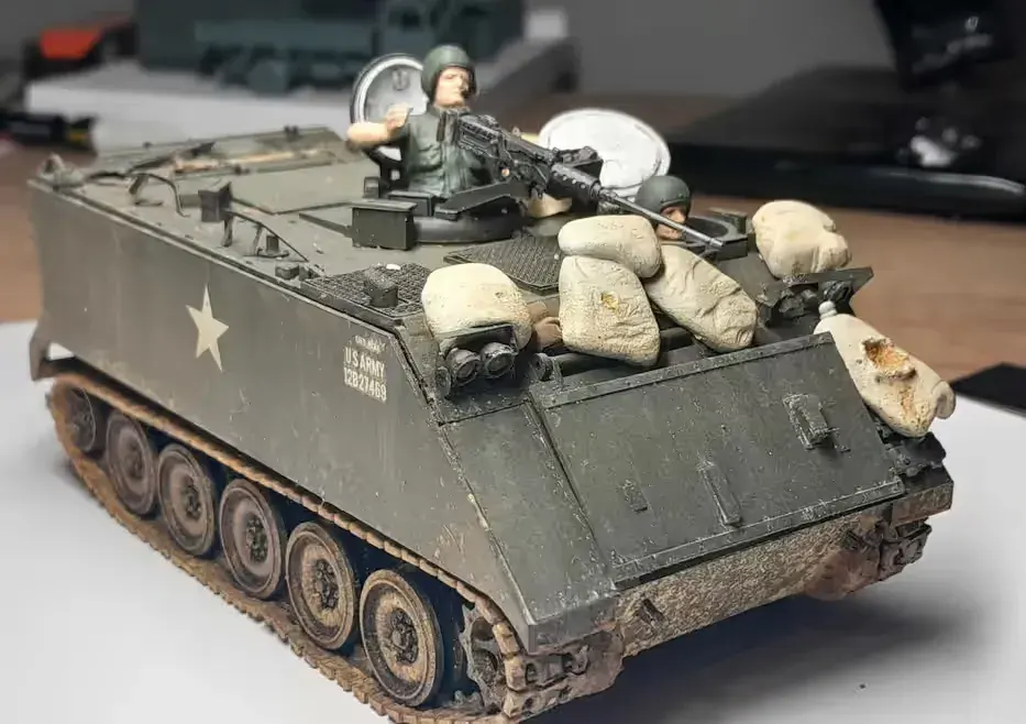 Model M-113 złożony 1:35 tamiya — praca twórcy Łukasz na Freshwall Marketplace