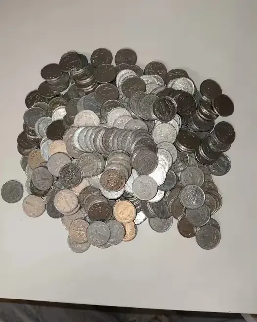 Monety PRL, różne. 1 zł, 2 zł, 10 zł, 10 gr, 20 gr. — praca twórcy Rafał na Freshwall Marketplace
