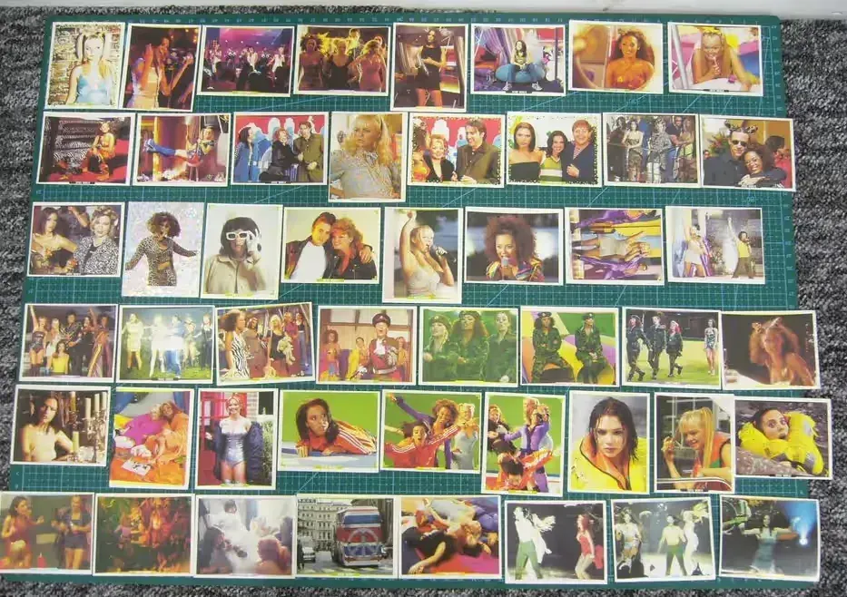 Naklejki zespołu Spice Girls 49 sztuk — praca twórcy Tomasz na Freshwall Marketplace