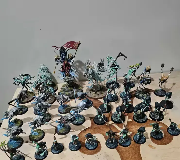 Nighthaunt Army Warhammer Age of Sigmar — praca twórcy Kamil na Freshwall Marketplace