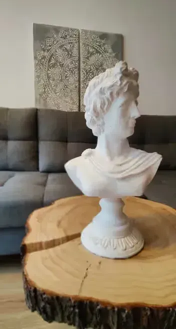 NOWY Apollo Duża Rzeźba 43cm5kg Popiersie Bóg Grecki Statuetka prezent — praca twórcy Pracownia na Freshwall Marketplace