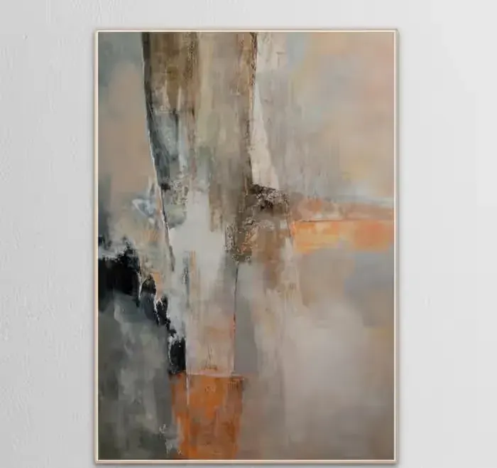 Obraz abstrakcja duży format 100 x 70 — praca twórcy Emilia na Freshwall Marketplace