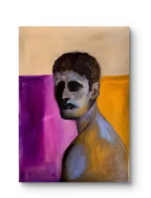 Obraz olejny portret kubizm ekspresjonizm surrealizm art deco vintage — praca twórcy Katarzyna na Freshwall Marketplace
