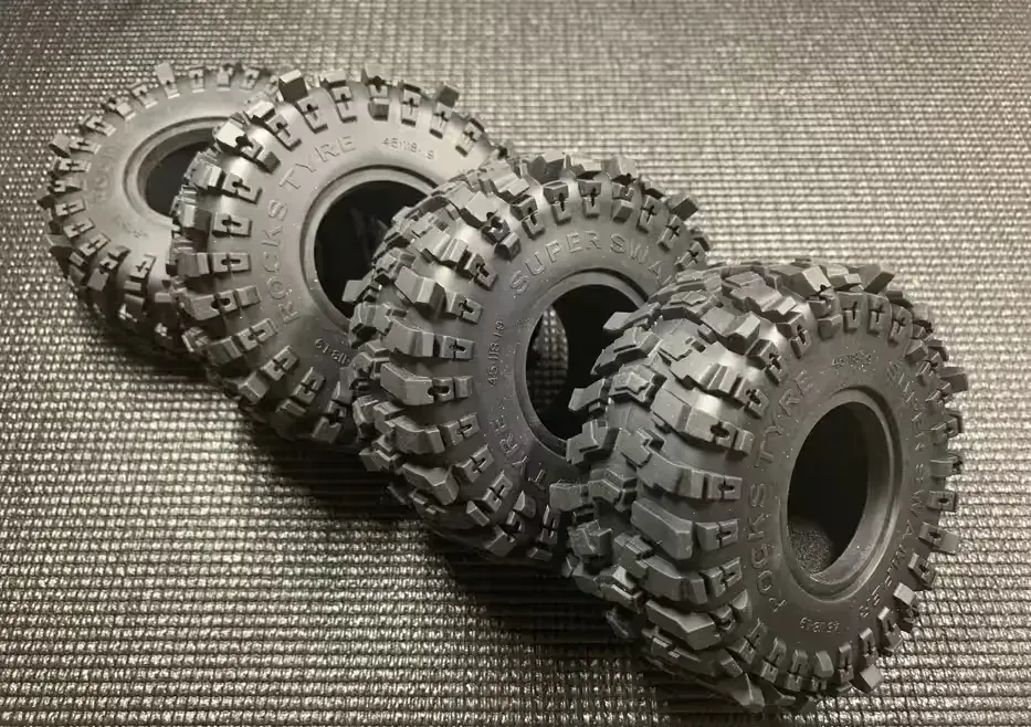 Opony 1.9” Hpi Traxxas TRX4 Axial SCX10 Losi Tamiya MST RC — praca twórcy C_U_S_T_O_M_E_R na Freshwall Marketplace