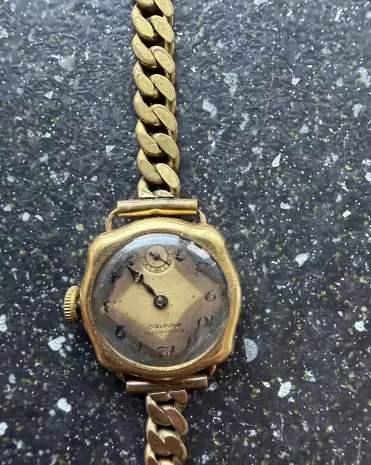Oryginalny zegarek damski Chronometal Movado – Swiss Made – ok. lata 30./40. XX w. – 15 Jewels — praca twórcy Błazej na Freshwall Marketplace