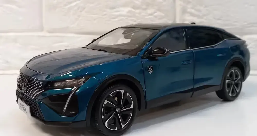 Peugeot 408 1:18 jak norev. — praca twórcy Janusz na Freshwall Marketplace