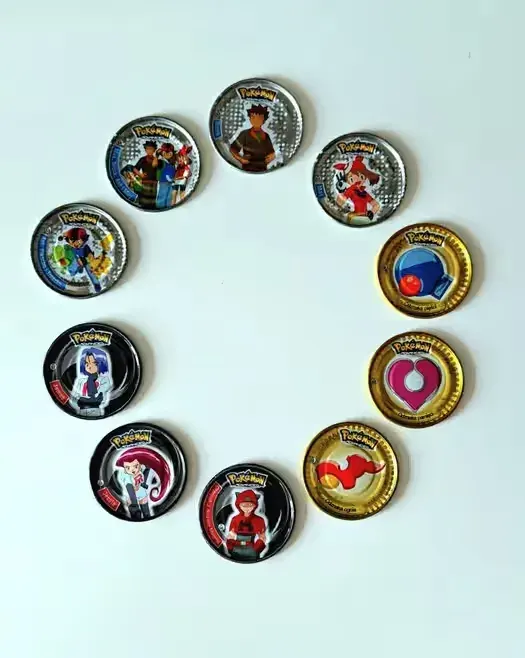 Pokemon Big metal tazo 10/10, pokemon metal tazo, pokemon tazo, pokemon tcg, pokemon nintendo — praca twórcy Pokecollector na Freshwall Marketplace