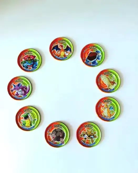 Pokemon Big metal tazo 9/10, pokemon metal tazo, pokemon tazo, pokemon tcg, pokemon nintendo — praca twórcy Pokecollector na Freshwall Marketplace