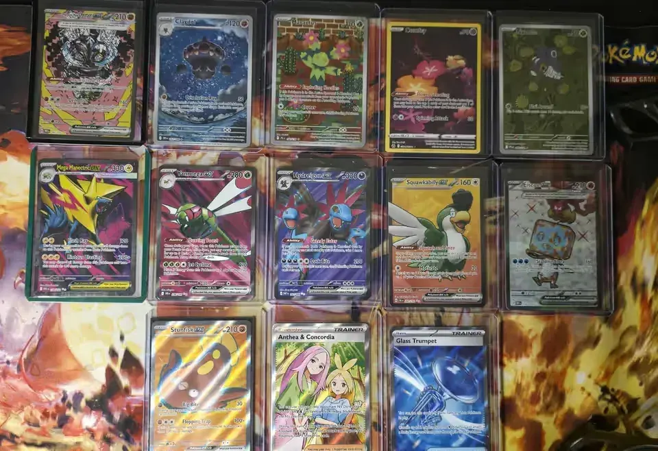Pokémon TCG – zestaw 13 kart Special ilustration Rare, Ilustration Rare, Ultra Rare SIR IR UR | Ascended Heroes - Prismatic Evolutions — praca twórcy Paweł Jamroż na Freshwall Marketplace