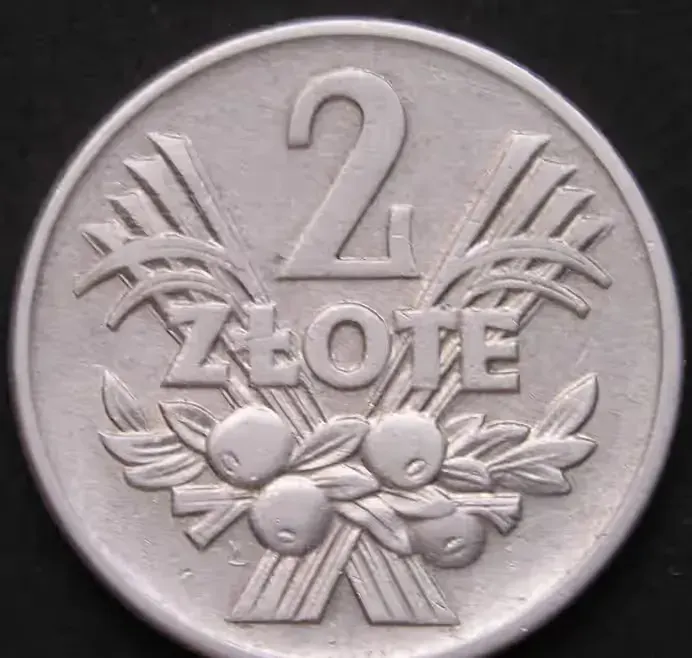 Polska 2 złote 1960 - kłosy jagódki . — praca twórcy Andres na Freshwall Marketplace