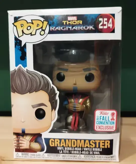 POP Vinyl Funko Grandmaster 254, Thor Ragnarok, Marvel — praca twórcy Jerzy Poleski na Freshwall Marketplace