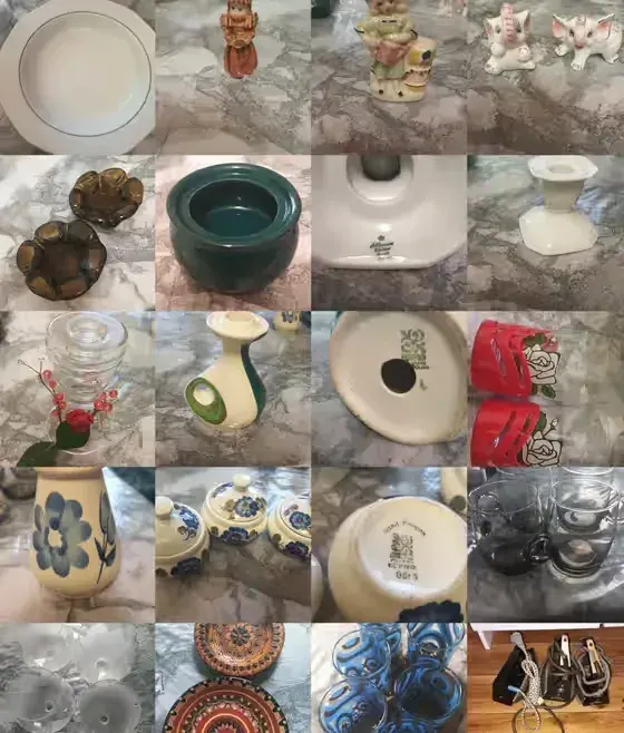 PRL retro antyk fajans Włocławek lubiana ,sprzedam całość — praca twórcy Ja na Freshwall Marketplace