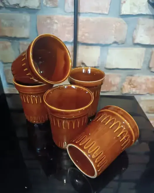 Pruszków kubek porcelit z okresu PRL Nowy — praca twórcy karolina na Freshwall Marketplace