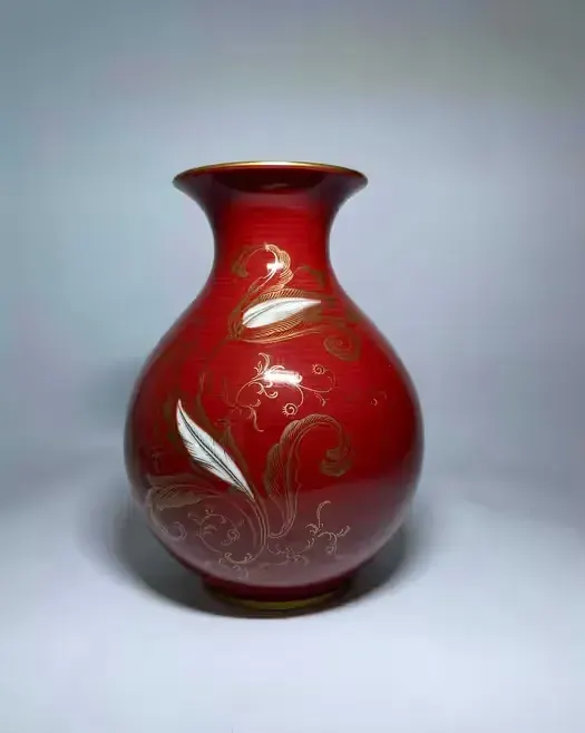 Ręcznie malowany porcelanowy wazon vintage Furstenberg — praca twórcy Paweł na Freshwall Marketplace