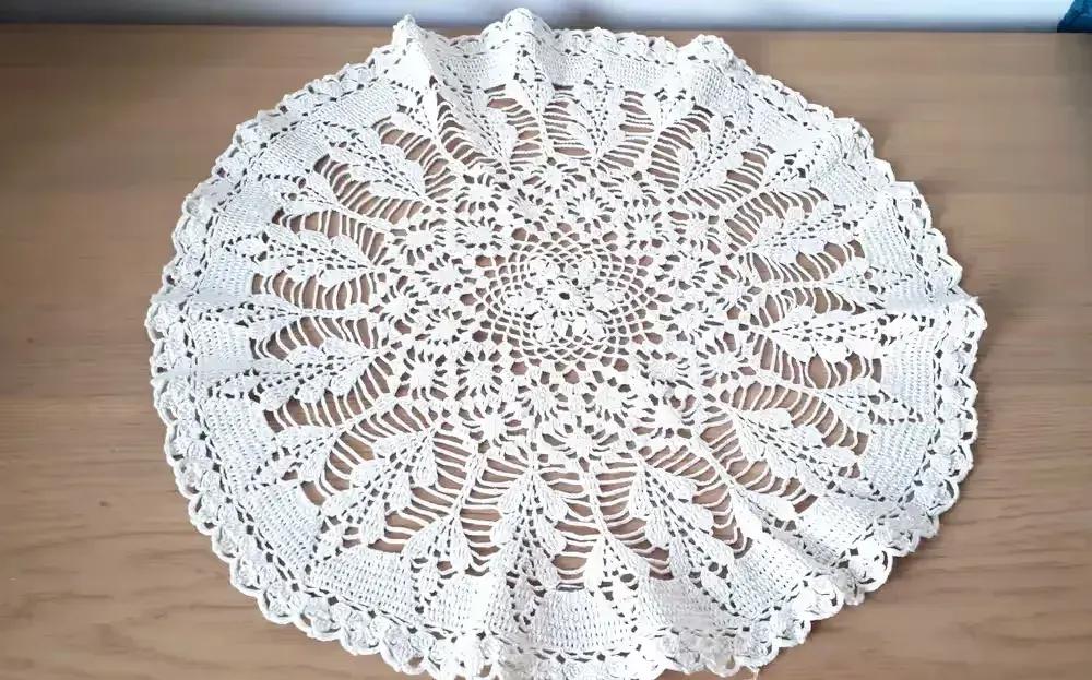 serweta szydełkowa kordonek serwetka hand made vintage — praca twórcy finks na Freshwall Marketplace