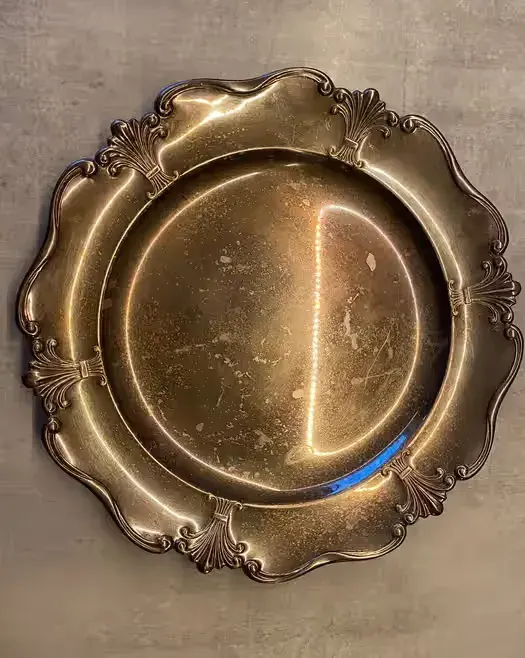 Silver plated sweden/ vintage, taca do serwowania — praca twórcy Krystyna na Freshwall Marketplace