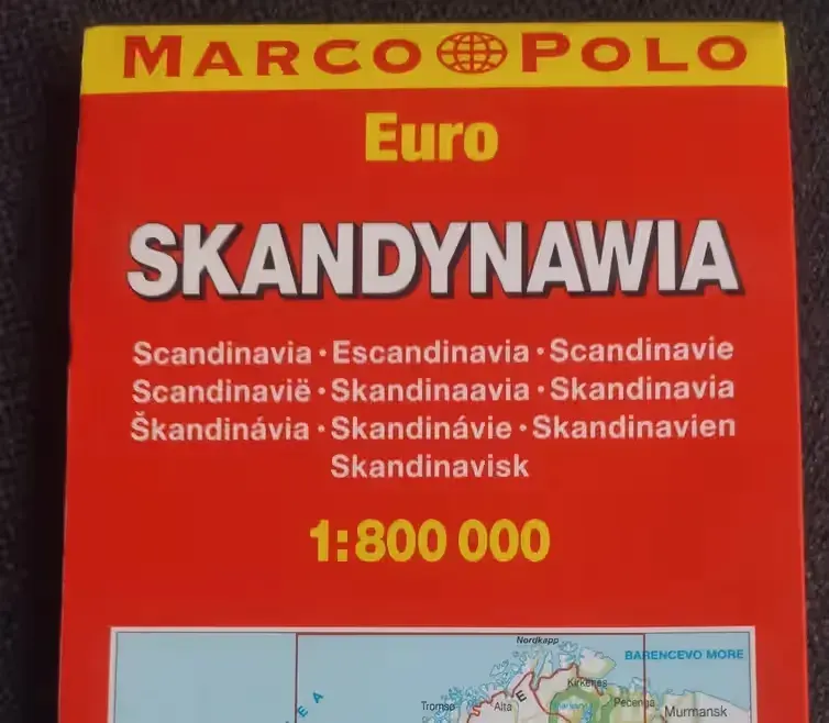 Skandynawia mapa — praca twórcy Krzysztof na Freshwall Marketplace