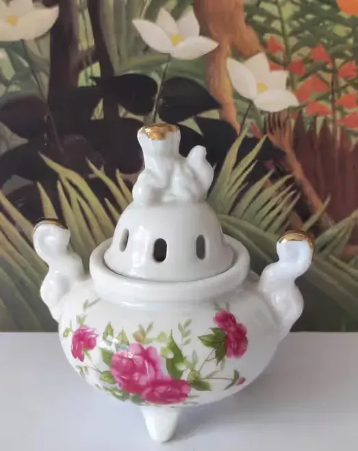 Stary pojemnik japoński Nippon Tokusei piękna porcelana kolekcje — praca twórcy Marzena na Freshwall Marketplace
