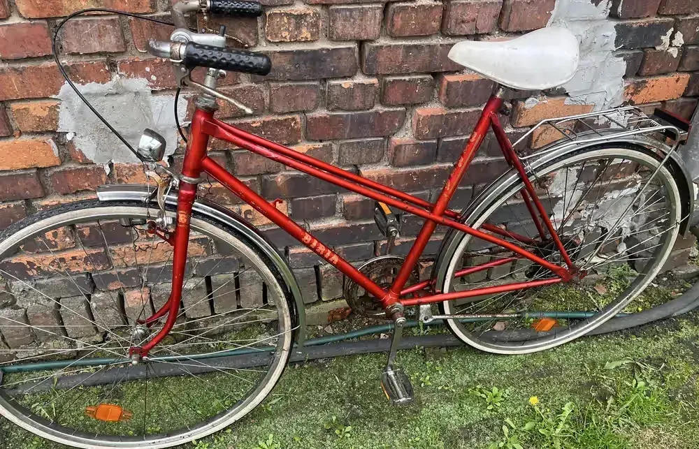 Stary Rower Biria do renowacji ciekawa rama — praca twórcy ReTrade Poznań na Freshwall Marketplace