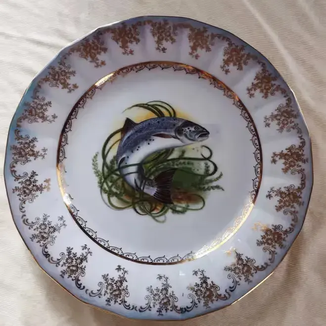 Talerz porcelana czeska — praca twórcy Izabela na Freshwall Marketplace
