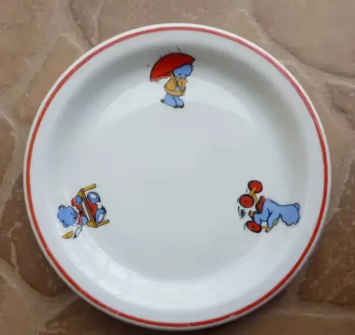 talerzyk dla dziecka - Rykoff Sexton - Lubiana - porcelana dziecięca — praca twórcy Aleksander na Freshwall Marketplace