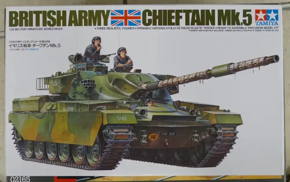 Tamiya N.35068 Model Do Sklejania Czołg Chieftain Mk.5 Skala 1:35 Nowy — praca twórcy Artur na Freshwall Marketplace