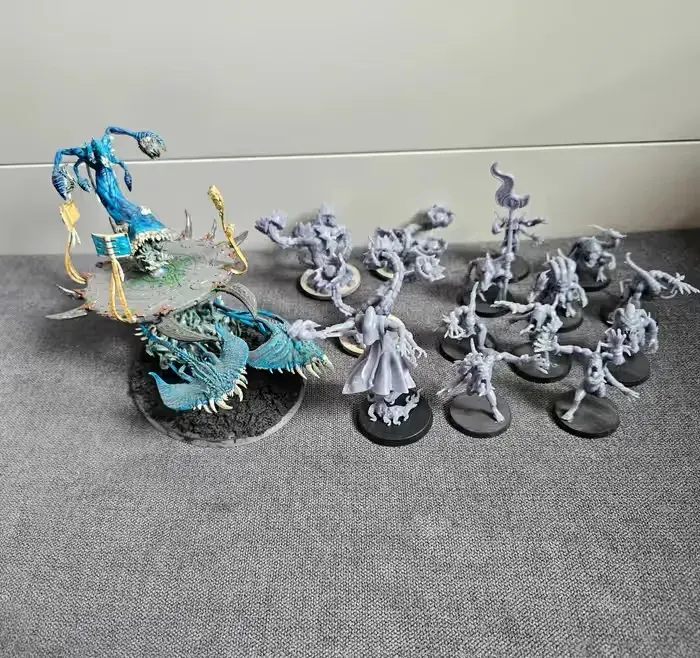 Tzeentch Daemons Warhammer 40k Age of Sigmar — praca twórcy Kamil na Freshwall Marketplace