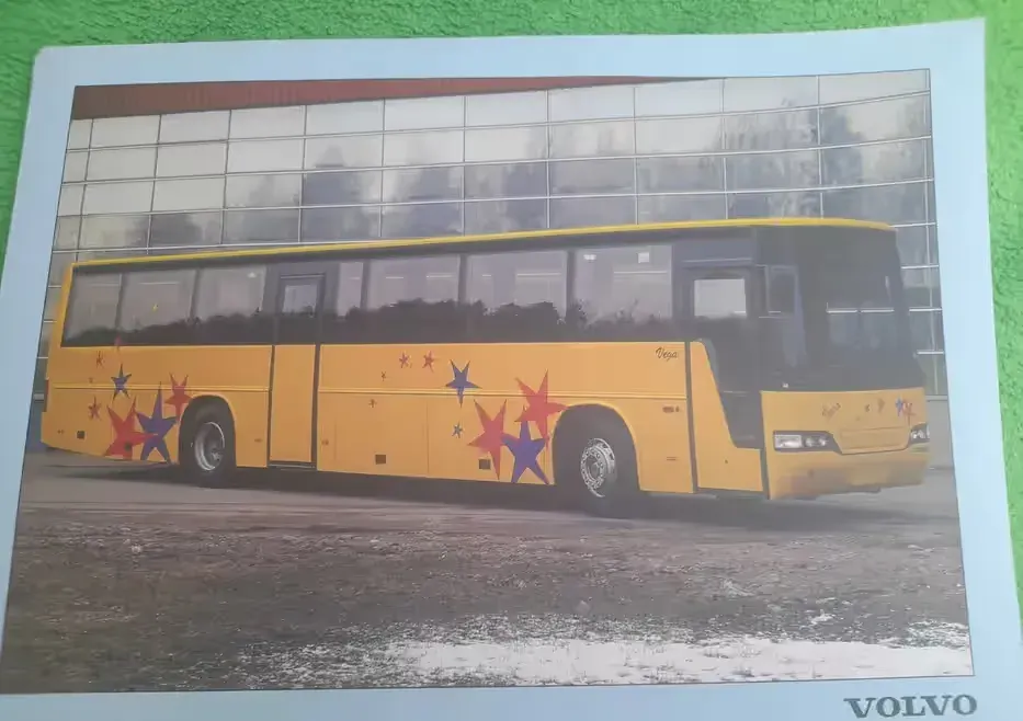 VOLVO B7R Vega autobus PL + pamiątka z otwarcia fabryki Wrocław 1996 — praca twórcy Piotr na Freshwall Marketplace