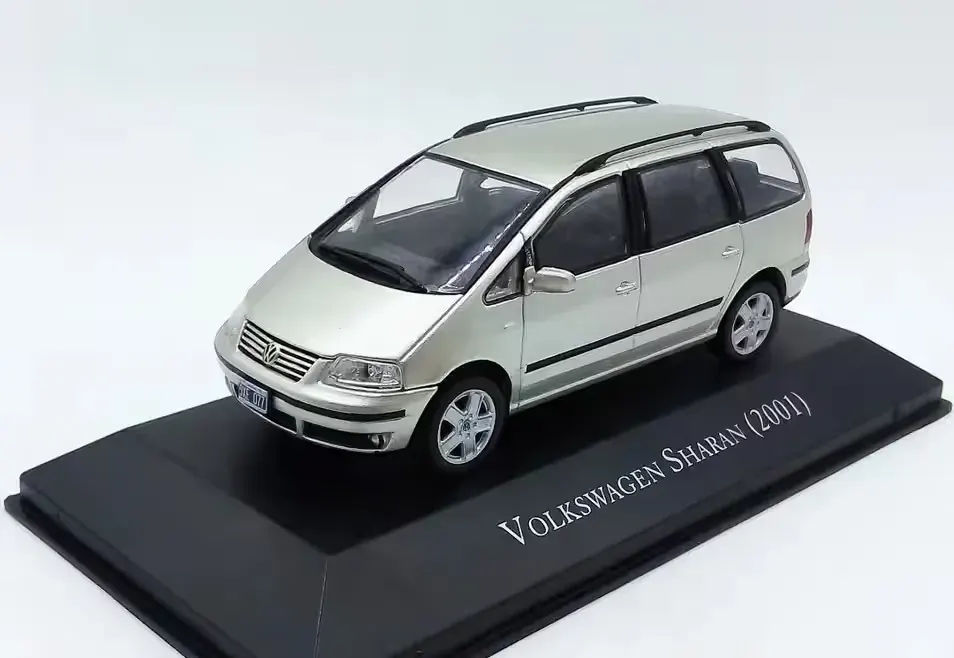 VW Volkswagen Sharan (2001) silver  Salvat/IXO® Skala 1:43 — praca twórcy Marius na Freshwall Marketplace