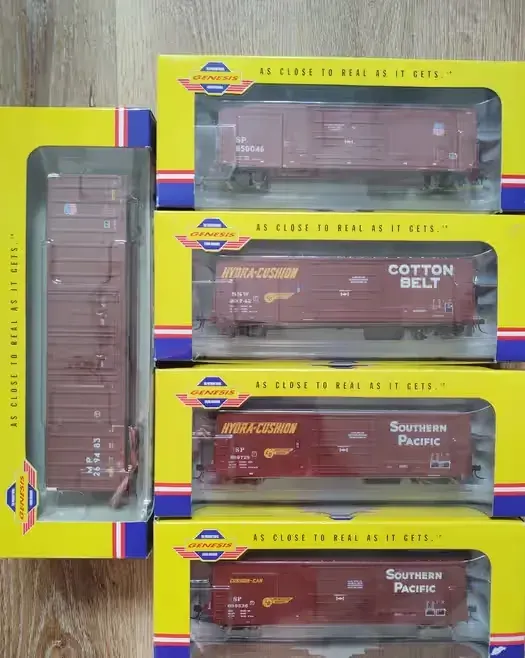 Wagony US Athearn Genesis 50' 60' Box Car CottonBelt SP UP  MP 5szt. — praca twórcy Artur na Freshwall Marketplace