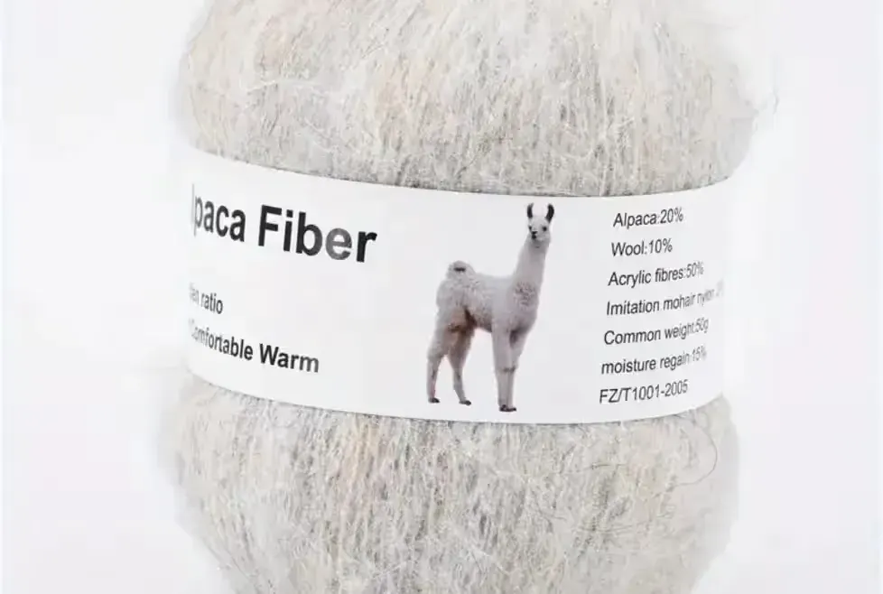 Włóczka, 20% alpaka, 10% welna 50 gram. — praca twórcy Dorota na Freshwall Marketplace