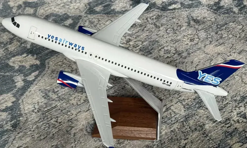 YES Airways Airbus 320 Pacmin model skala 1:100 — praca twórcy Stefan na Freshwall Marketplace