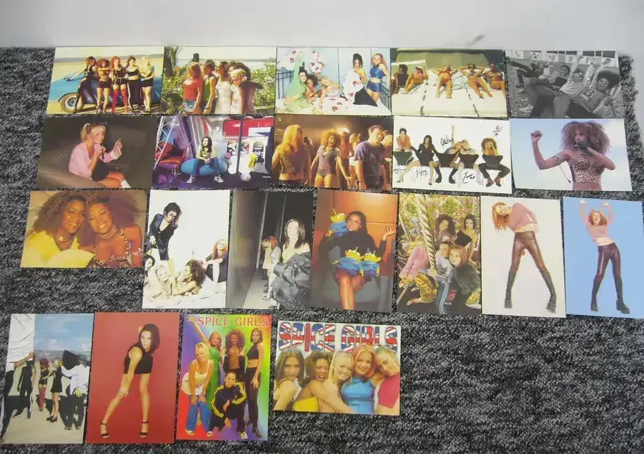 Zdjęcia pocztówki zespołu Spice Girls 21 sztuk — praca twórcy Tomasz na Freshwall Marketplace