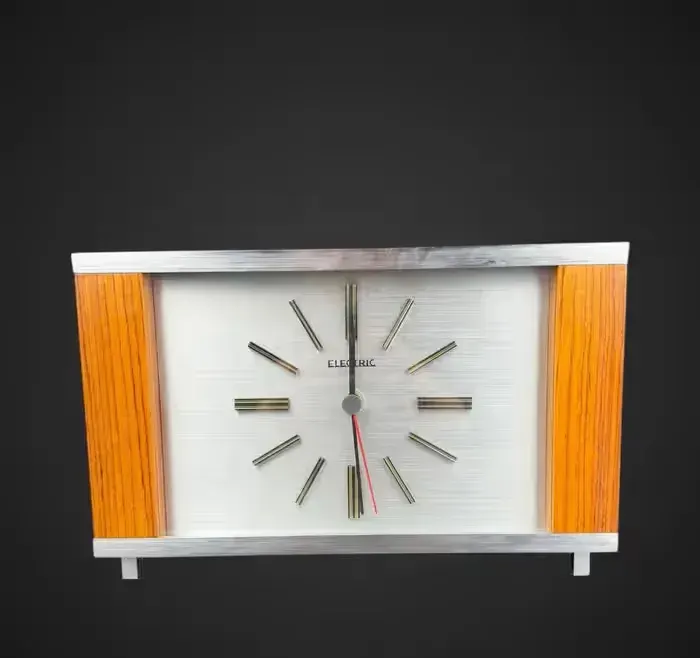 Zegar kominkowy retro ELECTRIC mid-century uszkodzony B6/031901 — praca twórcy PROFIT-STAT na Freshwall Marketplace