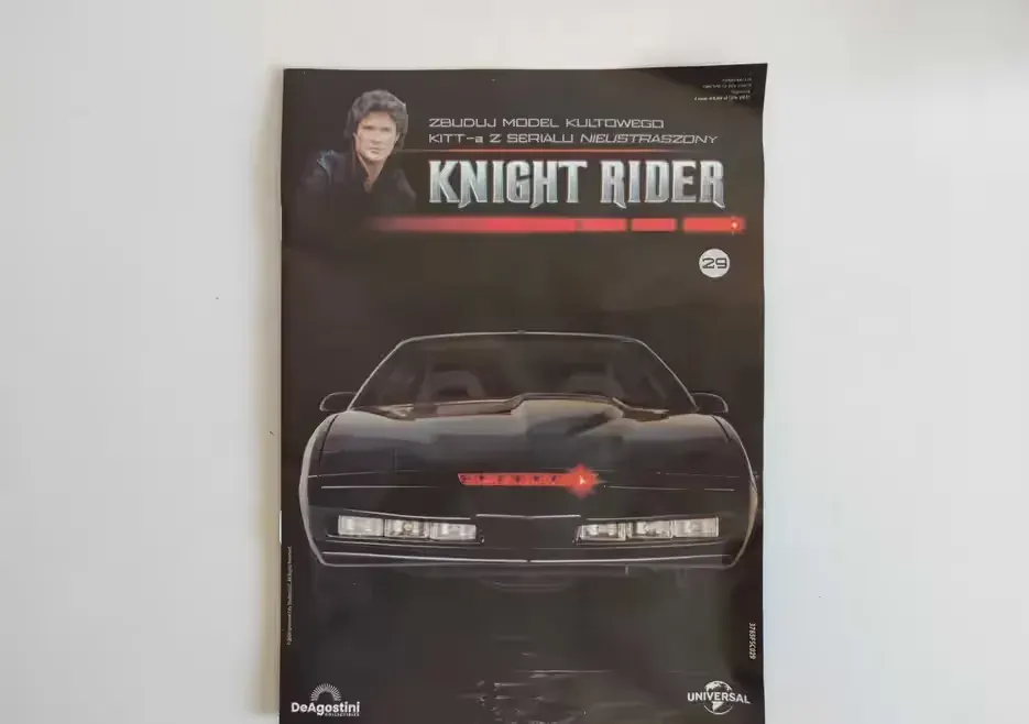 Zestaw 47 części KNIGHT RIDER KITT 1:8 DeAgostini — praca twórcy Dariusz na Freshwall Marketplace