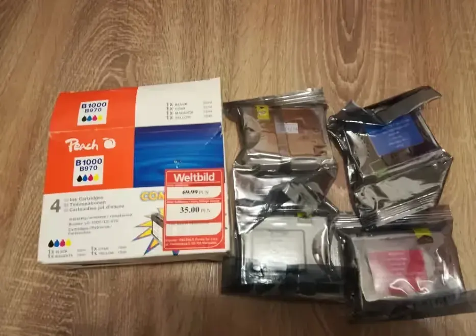 Zestaw kartridży do drukarki Brother LC -1000/LC 970 — praca twórcy Aneta na Freshwall Marketplace