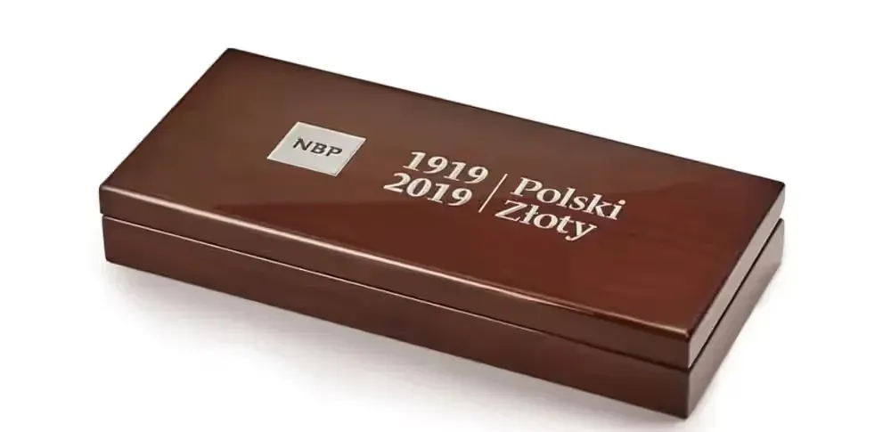 zestaw srebrnych monet 100 lat złotego 2019 rok prezent — praca twórcy Marcin na Freshwall Marketplace