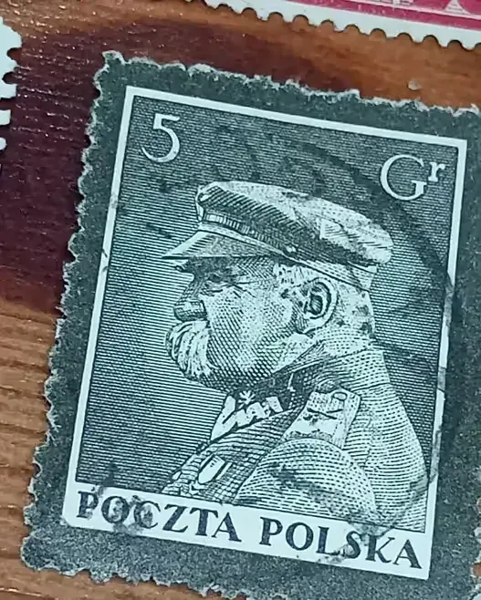 Znaczki pocztowe II RP J.Piłsudski 11 sztuk — praca twórcy ojjjjjjjjj na Freshwall Marketplace