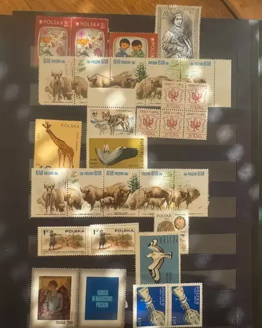 Znaczki pocztowe kolekcja — praca twórcy Joanna na Freshwall Marketplace