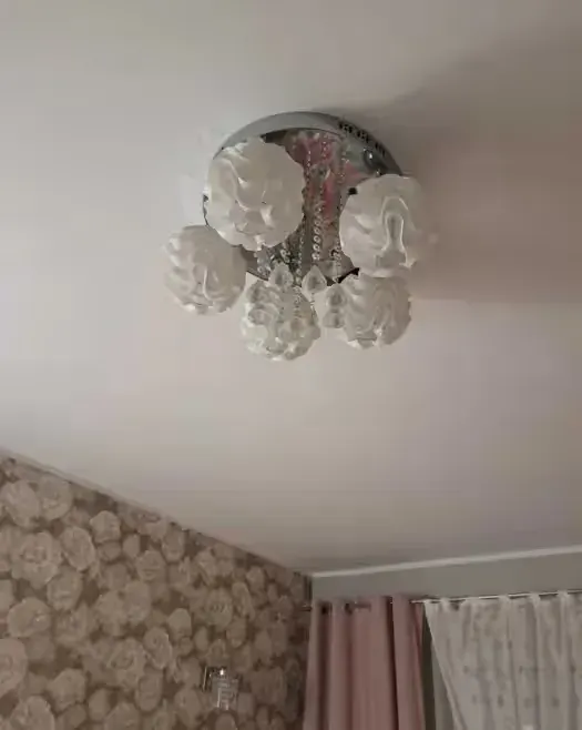 Żyrandol przy sufitowy nowoczesny wzór 5 kloszy — praca twórcy Ewa na Freshwall Marketplace
