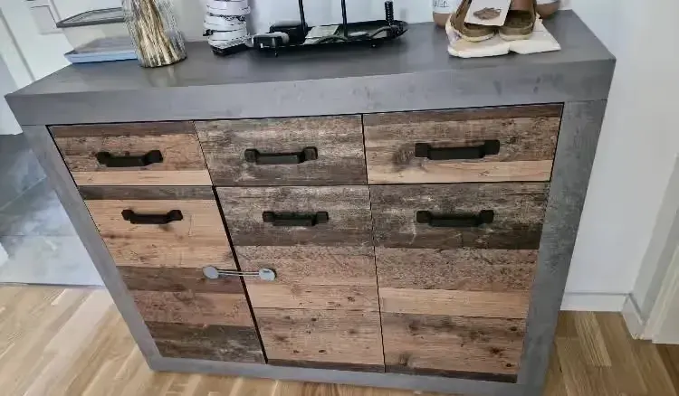 Komoda szafka pod TV loft styl loftowy — praca twórcy monteservice na Freshwall Marketplace