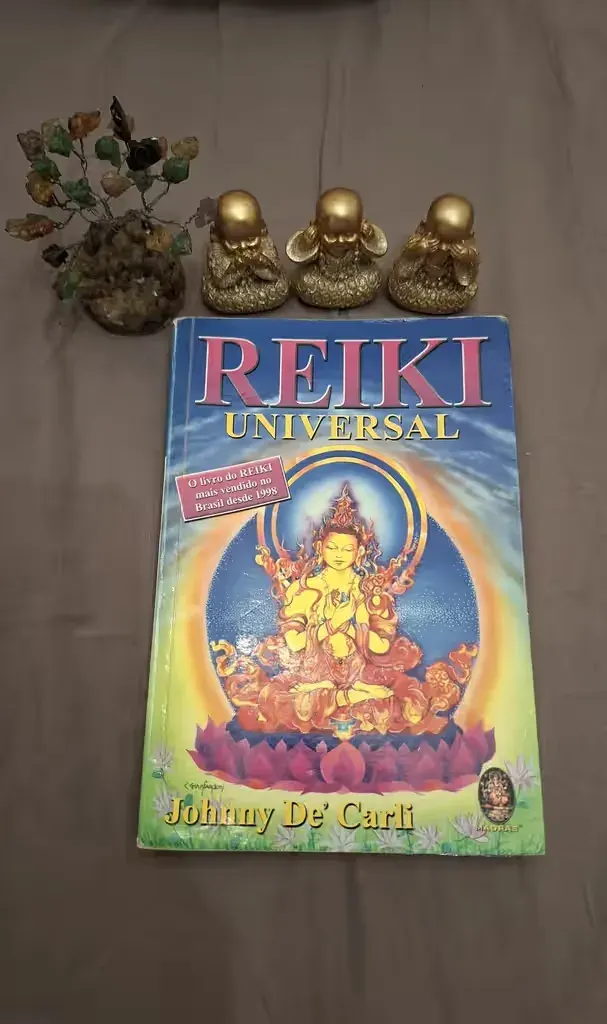 Zestaw Reiki – książka + figurki Buddy + drzewko z kamieni — praca twórcy Marz na Freshwall Marketplace