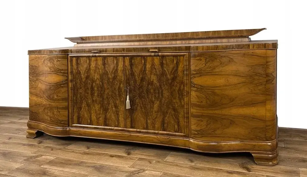 KOMODA BUFET klasyka ART DECO antyk 5 szuflad pod TV RTV 2,5 m Warszawa — praca twórcy Magdalena W. na Freshwall Marketplace