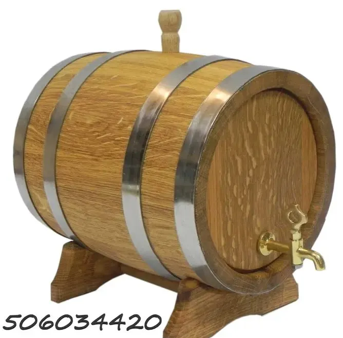 Antałek Beczka Dębowa 3L 5L 10L 15L 20L 100% Szczelne na whisky wino — praca twórcy Michał M. na Freshwall Marketplace