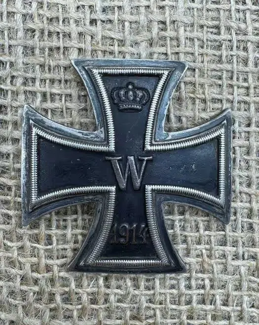 EK Krzyż żelazny 1j klasy 1914 Syg 800 original ww1 — praca twórcy Danuta J. na Freshwall Marketplace